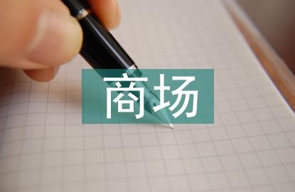 商场市场调查报告