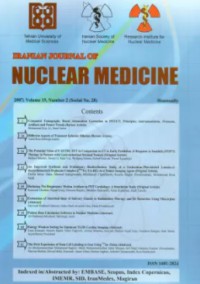 Iranian Journal Of Nuclear Medicine